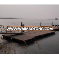 High Quality HDPE floating pontoon floating marina platform yacht Float dock